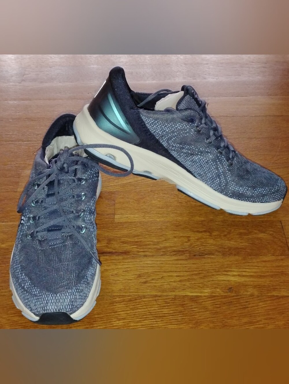 NWOT Ryka Women's Folkblue Devotion X Athletic Walking Shoes Sneakers Size 9